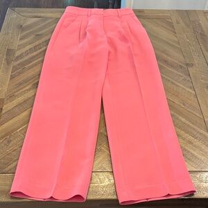 Pink Women's Wide-Leg Pants